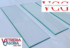 MENSOLE IN VETRO SU MISURA, spessori disponibili 4,5,6,mm lunhezza massima 80cm
