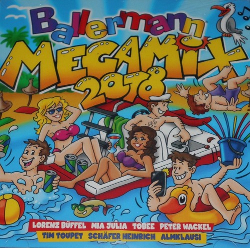 Ballermann megamix neu cd s - 2, cd's