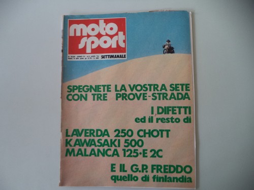 Motosport 1974 laverda - motosport,
