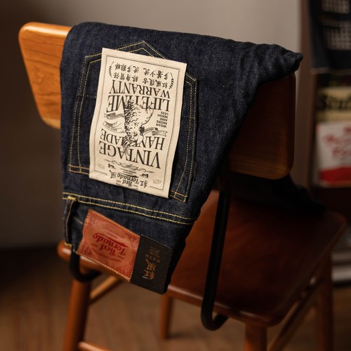 Jeans rossi tornado slim