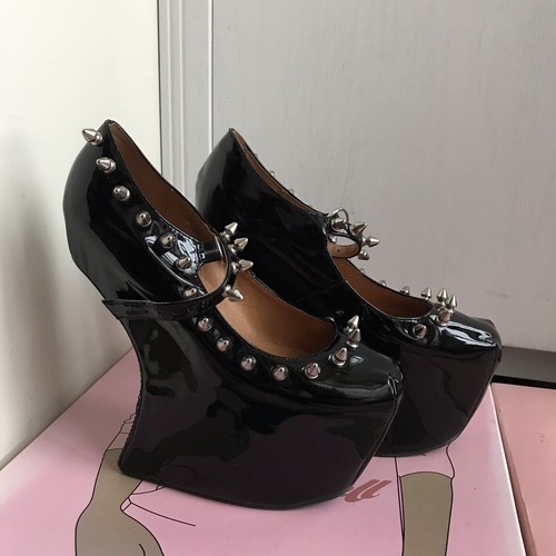 Jeffrey campbell black patent - jeffrey,