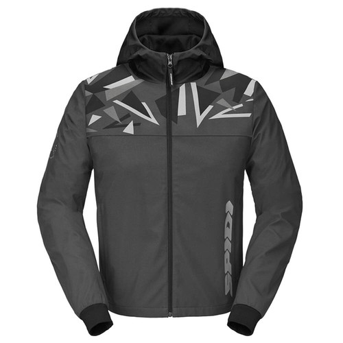 Giacca tessuto spidi hoodie - giacca, in