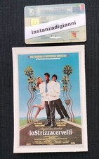 LO STRIZZA CERVELLI mini locandina CIAK cinema cartolina film collezione 10x14