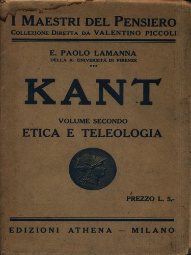 Kant vol etica - e, teologia