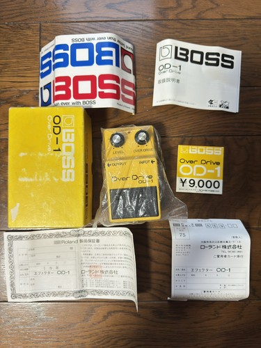 Boss overdrive 1979 - boss, od-1