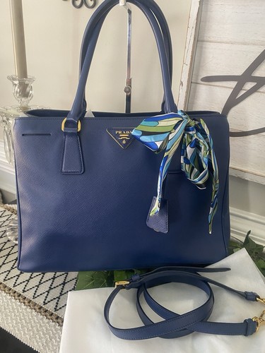 Prada tote tracolla saffiano - prada,