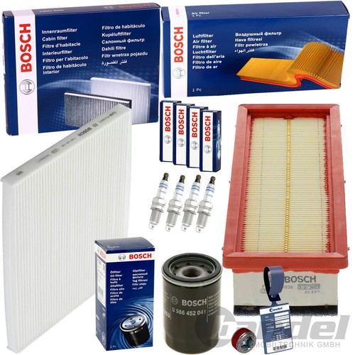 Bosch set filtri candele - set,