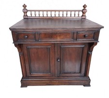 CREDENZINO IN NOCE INTEGRO DI