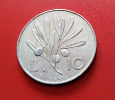 Monnaie Italie 10 Lire 1950 R