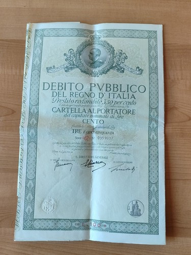 Debito pubblico regno italia - debito,