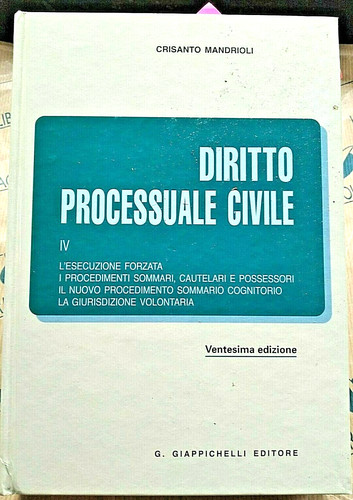 Diritto processuale civile - diritto,