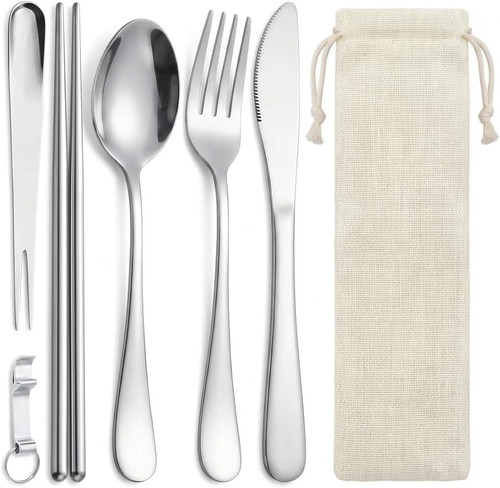 Set utensili viaggio 6pz - da,