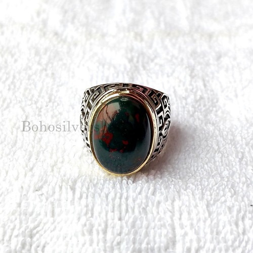 Natural bloodstone 925 - natural,