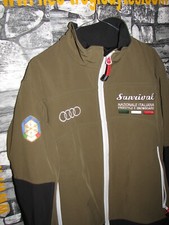 Vintage Sanrival FISI Italy Italia AUDI freestyle snowboard  ski  jacket  sci