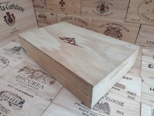 Cassetta porta vino in legno