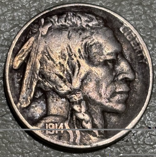 1914d buffalo nickel bello - nickel,