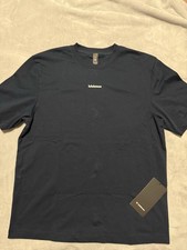 T-shirt Lululemon in jersey di cotone pesante Wordmark* S: colore medio: TrueNavy