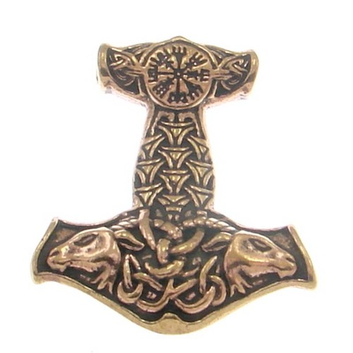 Thor ciondolo vichingo bussola - ciondolo,