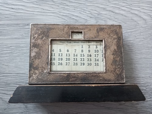 Calendario tavolo inglese - da,