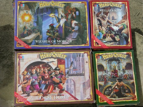 Heroquest expansion sets - heroquest,