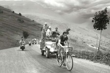 Poster Manifesto Locandina Stampa Ciclismo Bicicletta Vintage Fausto Coppi Tour