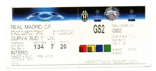 Biglietto juventus torino - ec,