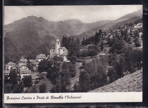 Cartolina frazioni centro - frazioni, e