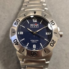 Orologio Sector 220 Diver 100M 3253206035 Quarzo 40mm ETA 805.114 Funzionante