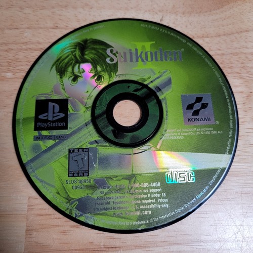 Suikoden ps1 sony - suikoden, ii