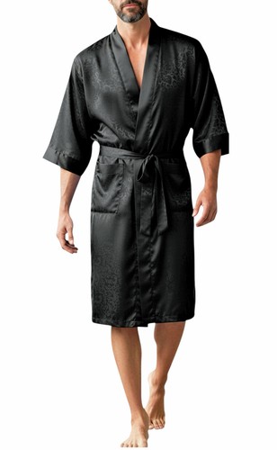 Accappatoio uomo nero taglia - accappatoio,