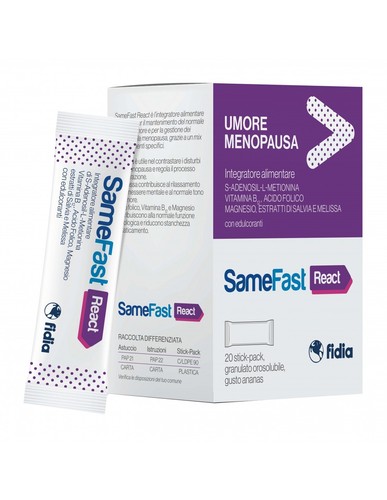 Samefast react umore menopausa - samefast,