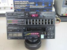 HIFI CAR COMPONENT   KENWOOD   sinto  + cassetta + equalizzatore