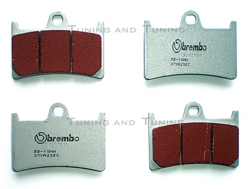 Pastiglie anteriori brembo - pastiglie,