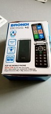  Cellulare Brondi per Anziani Amico Mio 4G - 64GB - Nero (Sblocatto) (Dual SIM