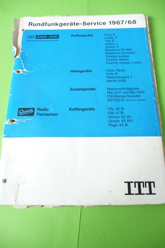 Radio service itt - radio, itt-schaub