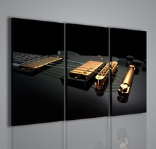 QUADRO MODERNO ELECTRIC GUITAR II QUADRI MODERNI CHITARRA ELETTRICA ARREDO CASA