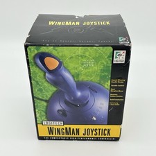 Logitech Wingman Joystick Controller PC 1997 anni 90 raro articolo scatola originale floppy