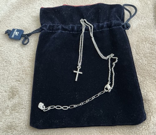 Swarovski mini croce - , collana