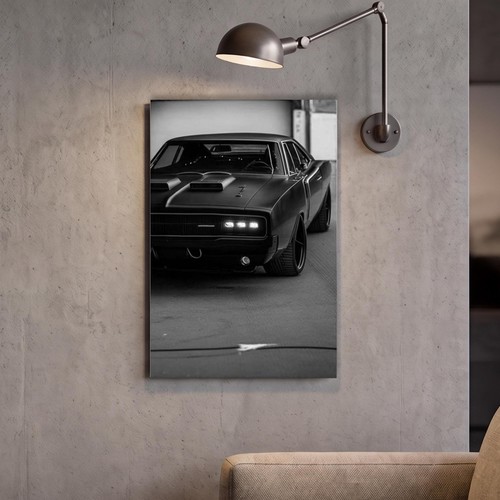 Affiche métal muscle - muscle, car