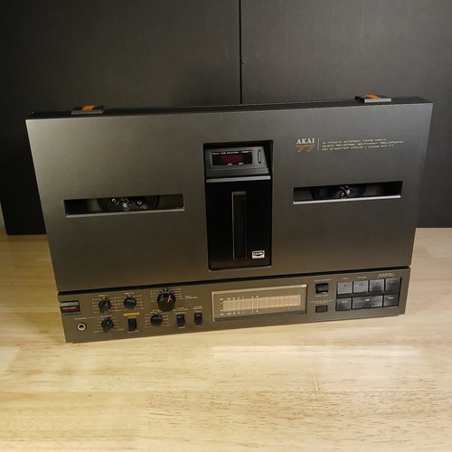 Tape deck vintage nero - tape, akai