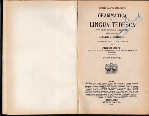 Grammatica della lingua