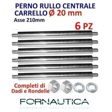 6 PERNI PER RULLO CENTRALE