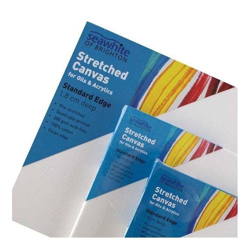 Tela elasticizzata bianco mare - tela,