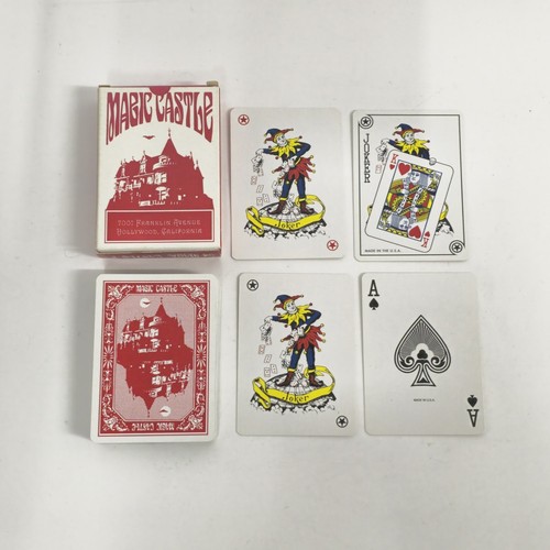 Magic castle playing card deck - magic,