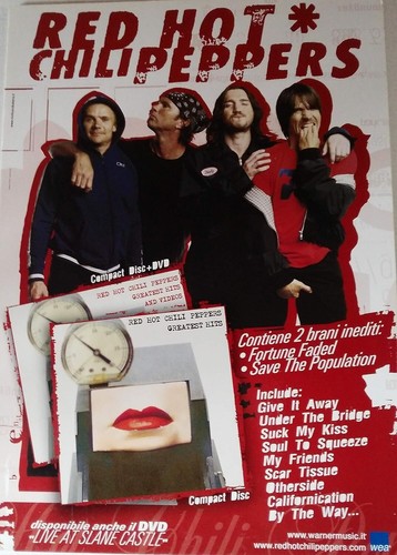 Red hot chili peppers - red,