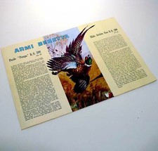 ARMI BERETTA FUCILE A POMPA R.S. 200 DEPLIANT ANNI '70 L1924S22