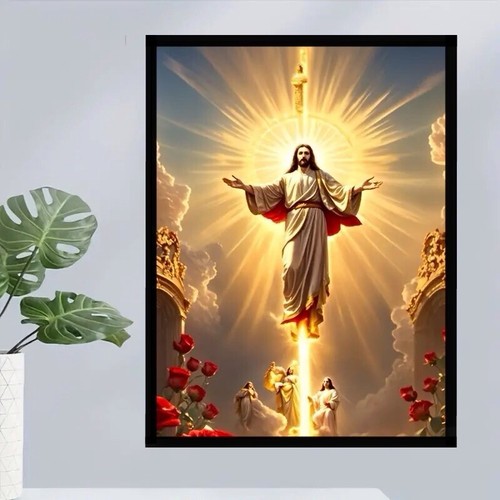 Quadro tela con cornice - su,
