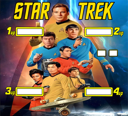 Bally star trek flipper - star,