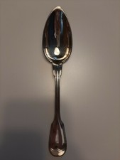 1 cucchiaio tavola Christofle Filet Chinon argentato con la punta piatta