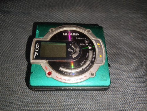 Sharp 702 minidisc - sharp, md